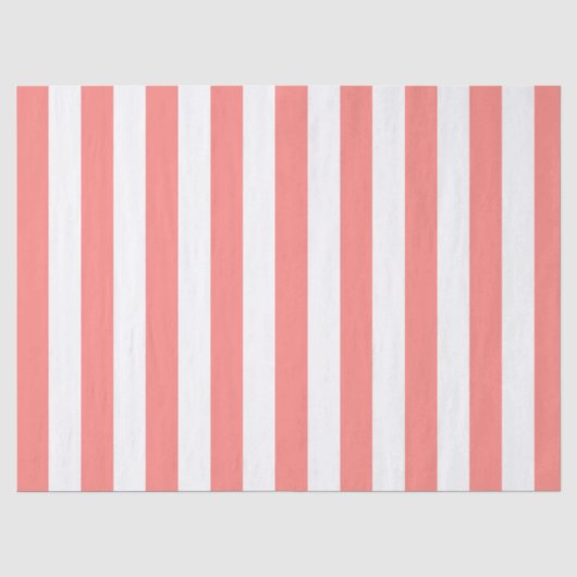Elegantes Korallenmuster Seidenpapier (Vorderseite)