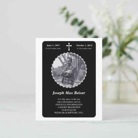 elegantes Kreuz (Stehend Vorderseite)