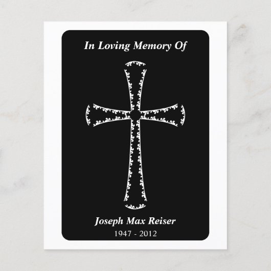 elegantes Kreuz (Rückseite)