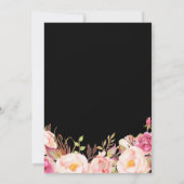 Elegantes Kreuz erste heilige Einladung (Rückseite)