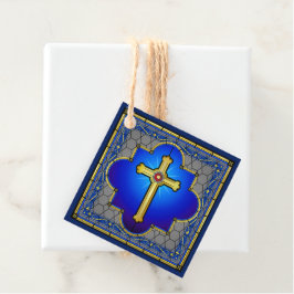 Elegantes Kreuz - Siehe Rückseite - Geschenkanhänger