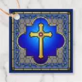 Elegantes Kreuz - Siehe Rückseite - Geschenkanhänger (Vorderseite)