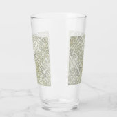 Elegantes Kritzelmuster in Gold & Silber Glas (Links)