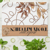 Elegantes Küchentuch (Gefaltet)