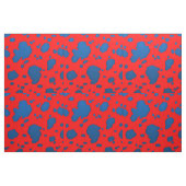 Elegantes Kuhdruckgewebe Stoff (Fat Quarter (45,7 x 55,9 cm))