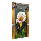 Elegantes Kunstgewerbe Mini Klemmbrett (Schrägansicht)