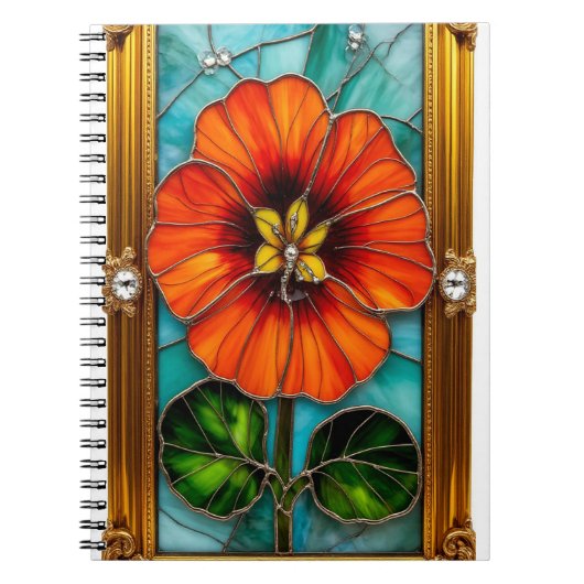 Elegantes Kunstgewerbe Notizblock (Vorderseite)