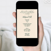 Elegantes künstlerisches Halloween-Party Einladung