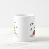 Elegantes, künstlerisches Monogramm. Buchstabe A Kaffeetasse (Mittel)