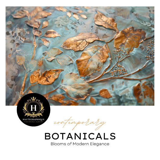 Elegantes Kupfer-Botanisches Gewebepapier Seidenpapier