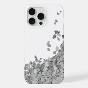 Elegantes Kupfer Mädchenhaftes Roségold Stein iPhone 15 Pro Max Hülle