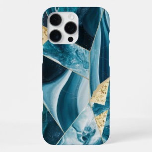 Elegantes Kupfer   Weiblich opulentes Teal Gold Ge iPhone 16 Pro Max Hülle