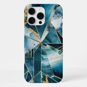 Elegantes Kupfer Weibliche opulente Türkisgold-C iPhone 16 Pro Max Hülle