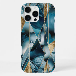 Elegantes Kupfer Weibliche opulente Türkisgold-C iPhone 16 Pro Max Hülle