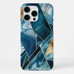 Elegantes Kupfer   Weibliche opulente Türkisgold-C iPhone 16 Pro Max Hülle