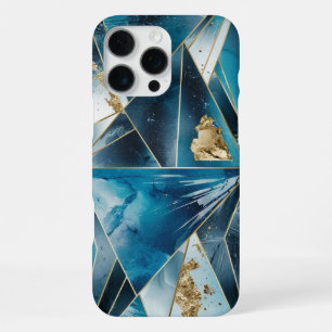Elegantes Kupfer Weibliche opulente Türkisgoldge iPhone 16 Pro Max Hülle