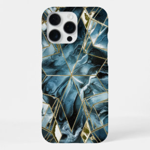 Elegantes Kupfer Weibliche opulente Türkisgoldge iPhone 16 Pro Max Hülle