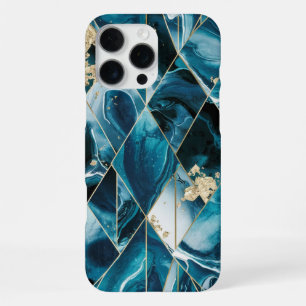 Elegantes Kupfer   Weibliches Opulentes Teal Gold  iPhone 16 Pro Max Hülle