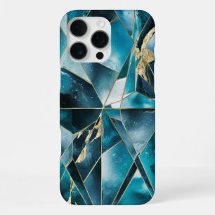 Elegantes Kupfer   Weibliches Opulentes Teal Gold  iPhone 16 Pro Max Hülle