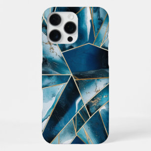 Elegantes Kupfer Weibliches Opulentes Teal Gold iPhone 16 Pro Max Hülle