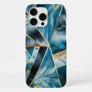 Elegantes Kupfer Weibliches Opulentes Teal Gold iPhone 16 Pro Max Hülle