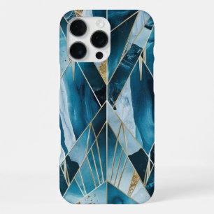 Elegantes Kupfer   Weibliches Opulentes Teal Gold iPhone 16 Pro Max Hülle