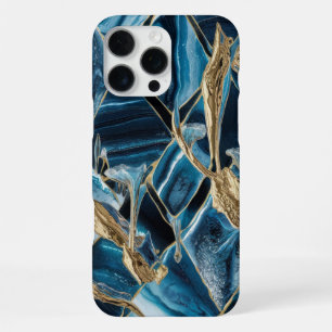 Elegantes Kupfer   Weibliches Opulentes Teal Gold iPhone 16 Pro Max Hülle
