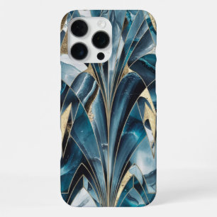 Elegantes Kupfer   Weibliches Opulentes Teal Gold iPhone 16 Pro Max Hülle
