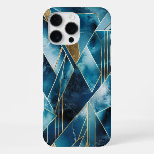 Elegantes Kupfer   Weibliches Opulentes Teal Gold iPhone 16 Pro Max Hülle