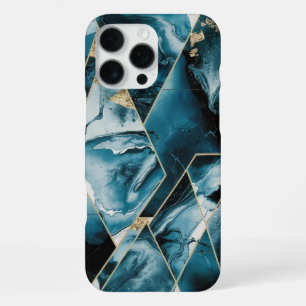 Elegantes Kupfer Weibliches Opulentes Türkis Gol iPhone 16 Pro Max Hülle
