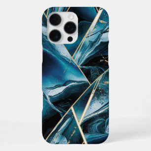 Elegantes Kupfer Weibliches Opulentes Türkis Gol iPhone 16 Pro Max Hülle