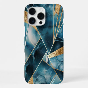 Elegantes Kupfer   Weibliches Opulentes Türkis Gol iPhone 16 Pro Max Hülle
