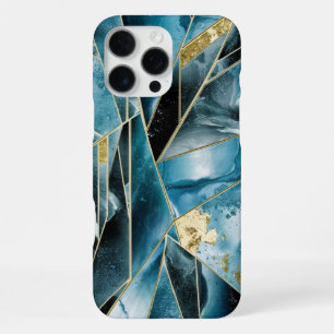Elegantes Kupfer   Weibliches Opulentes Türkis Gol iPhone 16 Pro Max Hülle