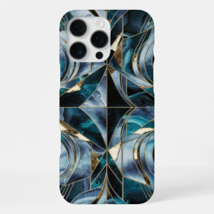 Elegantes Kupfer Weibliches Opulentes Türkis Gol iPhone 16 Pro Max Hülle