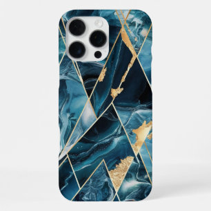 Elegantes Kupfer   Weibliches Opulentes Türkis Gol iPhone 16 Pro Max Hülle