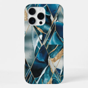 Elegantes Kupfer Weibliches Opulentes Türkis Gol iPhone 16 Pro Max Hülle