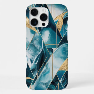 Elegantes Kupfer Weibliches Opulentes Türkisgold iPhone 16 Pro Max Hülle