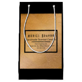 Elegantes Kupferkrümelunternehmen V4 Kleine Geschenktüte (Vorderseite)