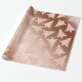 Elegantes kupfernes geschenkpapier (Ungerollt)