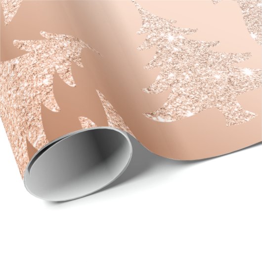 Elegantes kupfernes geschenkpapier (Rolleneckpunkt)