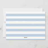 Elegantes Küstenfamilien Foto Weihnachten (Rückseite)