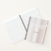 Elegantes Lace Floral Notebook Notizblock (Innenseite)