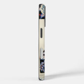 ELEGANTES LADY FLORAL DRUCK MIT SCHWARZ-WEISSEN BL Case-Mate iPhone HÜLLE (Rückseite / Rechts)