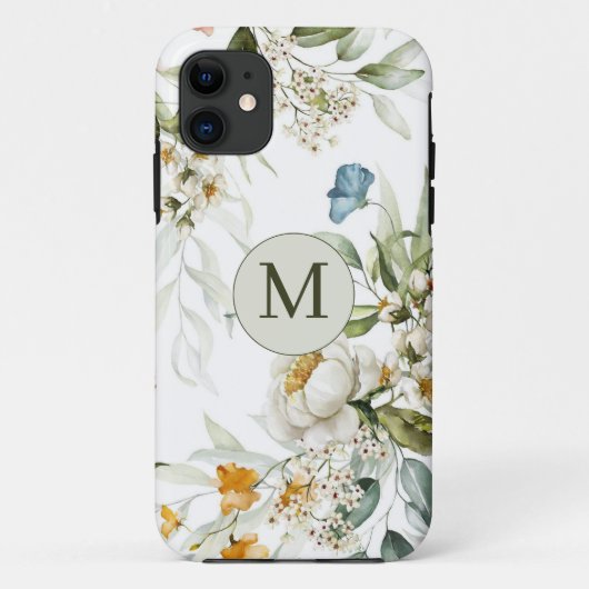 Elegantes Land floral doppelseitig Case-Mate iPhone Hülle (Rückseite)