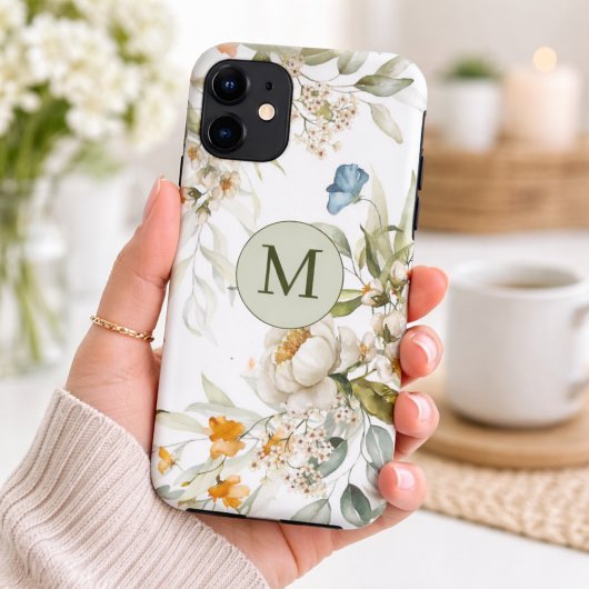 Elegantes Land floral doppelseitig Case-Mate iPhone Hülle