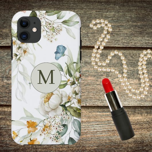 Elegantes Land floral doppelseitig Case-Mate iPhone Hülle