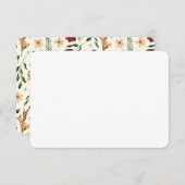 Elegantes Landgut | Ranch Green Enclosure Card Begleitkarte (Vorne/Hinten)