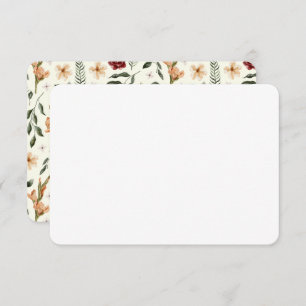 Elegantes Landgut   Ranch Green Enclosure Card Begleitkarte