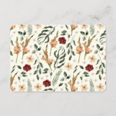 Elegantes Landgut | Ranch Green Enclosure Card Begleitkarte (Rückseite)