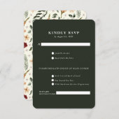 Elegantes Landgut | RSVP-Karte RSVP Karte (Vorne/Hinten)